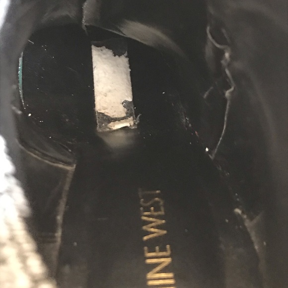 Nine West leather and suede ankle boots - Picture 6 of 6